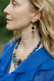 Firefly Gemstone Earrings - Twilight