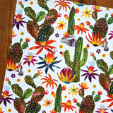 Desert Cactus Tea Towel 6 - Freya Snow