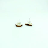 Sloth Earrings Sterling Silver