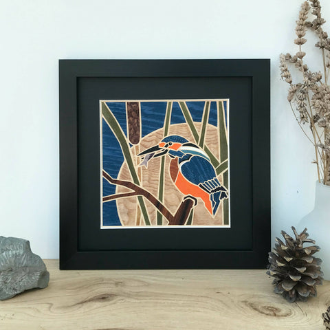 Kingfisher - Framed Giclee Print