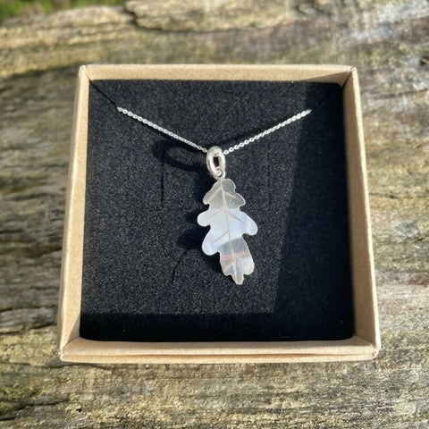 Oak Leaf Necklace