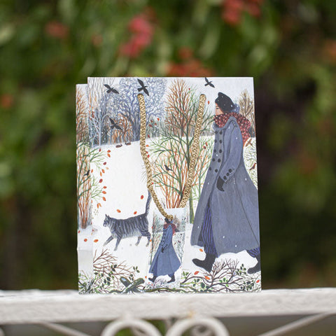 Another Walk In The Snow - Medium-Sized Gift Bag
