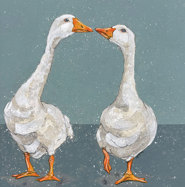 A fine art greeting card by painter Bev Davies