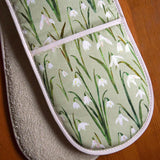 Snowdrops - Oven Gloves