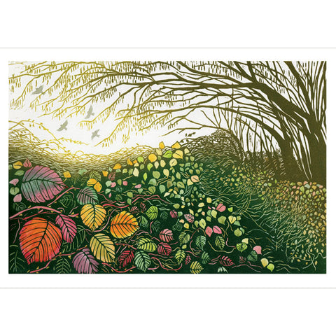 Beth Knight, Bramble Tangle, Fine Art Greeting Card