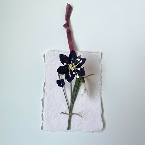 Winter Posy - Paper Sculpture