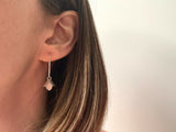 Silver Bluebell Drop Earrings by Curious Magpie Jewellery (8)