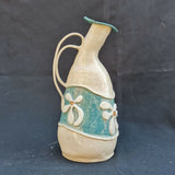 Floating Flowers Jug - handmade ceramic
