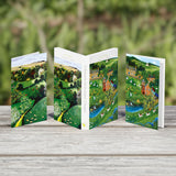 A beautiful book-style wallet containing 10 cards (5 cards of 2 designs) by artist Sheena Griffiths-Baker