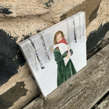 A Sense Of Stillness - Original Painting On Wood