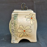 Wonderland Keepsake Box - handmade ceramic