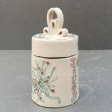New Life Lidded Jar - Handmade Ceramics