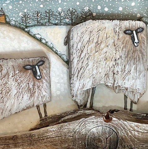 A fine art greeting card by painter Claire Brierley