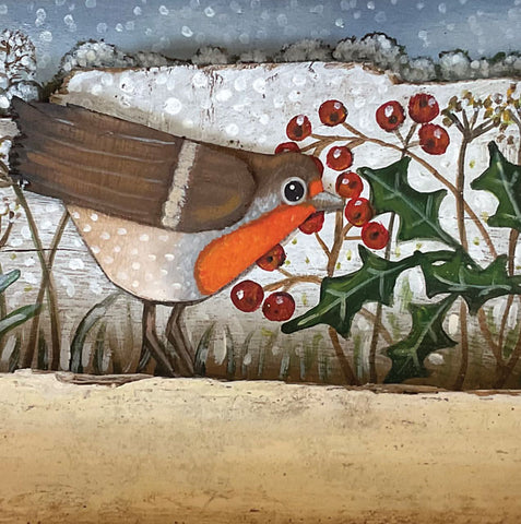 A fine art greeting card by painter Claire Brierley