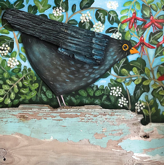 A fine art greeting card by painter Claire Brierley