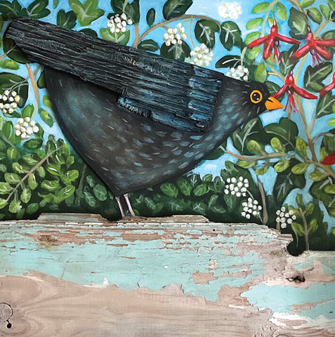 A fine art greeting card by painter Claire Brierley