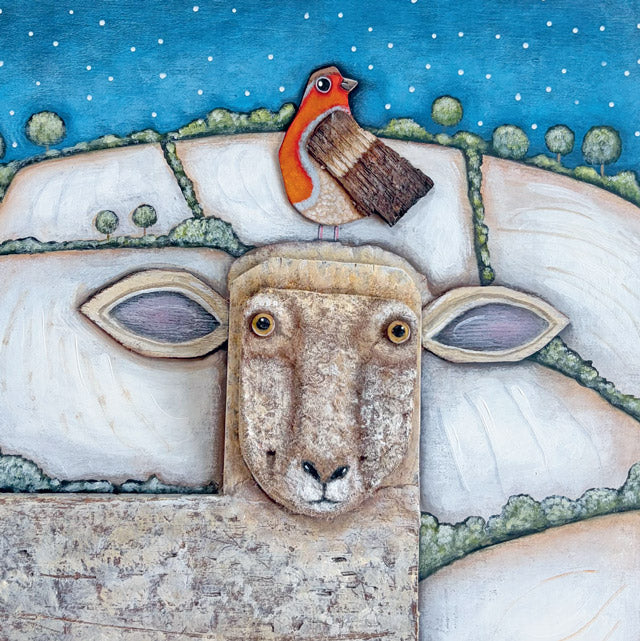 A fine art greeting card by painter Claire Brierley