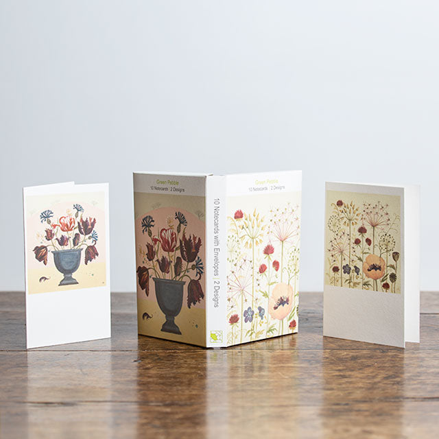Catriona Hall, Garden Fireworks + The Blue Vase, Set of note cards