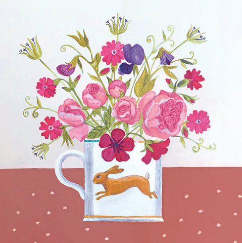 A fine art greeting card by painter Catriona Hall, blank inside for your own message.