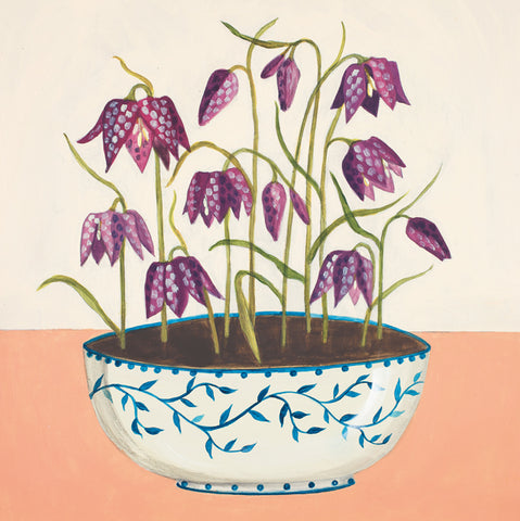 A fine art greeting card by painter Catriona Hall, blank inside for your own message.