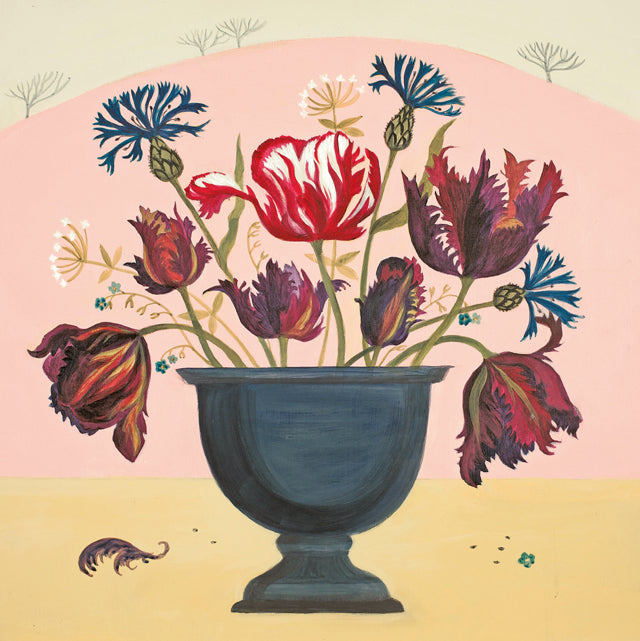 A fine art greeting card by painter Catriona Hall, blank inside for your own message.