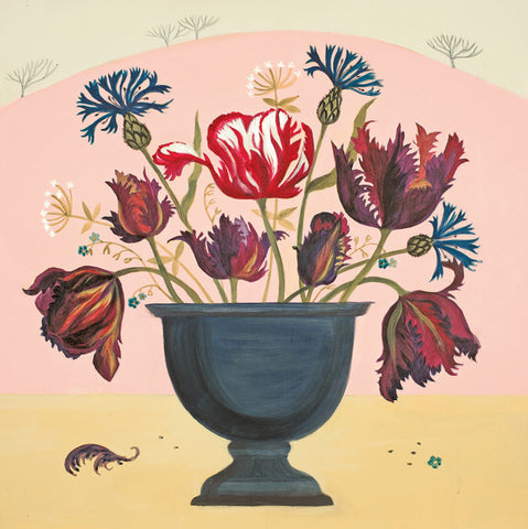 A fine art greeting card by painter Catriona Hall, blank inside for your own message.