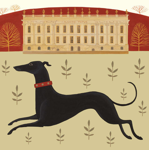 A fine art greeting card by painter Catriona Hall