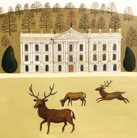 A fine art greeting card by painter Catriona Hall