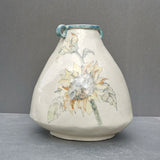 Sunflowers Flagon Vase - handmade ceramic