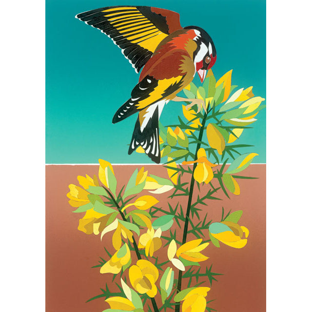 A fine art greeting card by printmaker Charles Martin