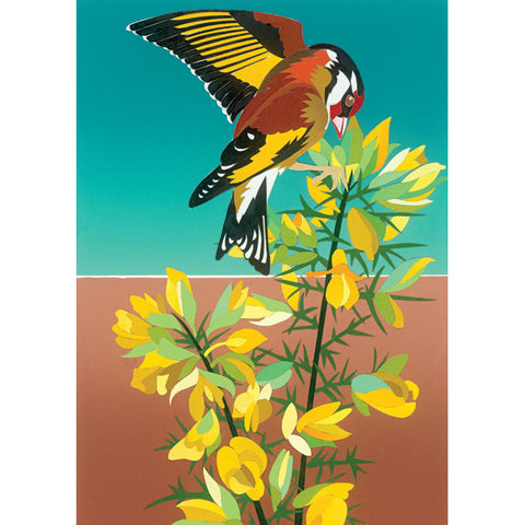 A fine art greeting card by printmaker Charles Martin