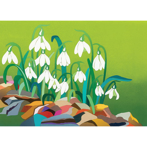 A fine art greeting card by printmaker Charles Martin