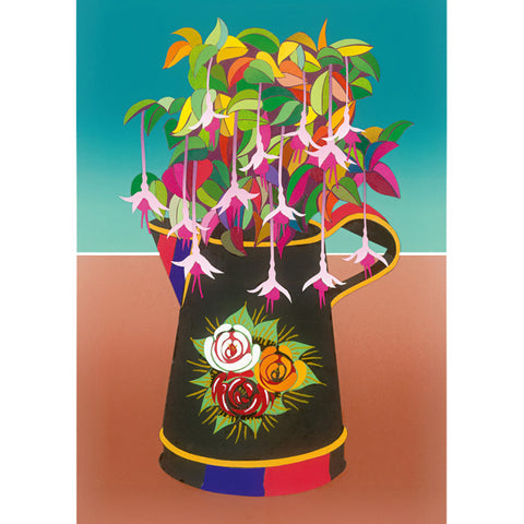 A fine art greeting card by printmaker Charles Martin