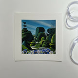 Levens Hall, Lake District - Giclee Print