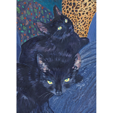 A fine art greeting card by painter Cath Read