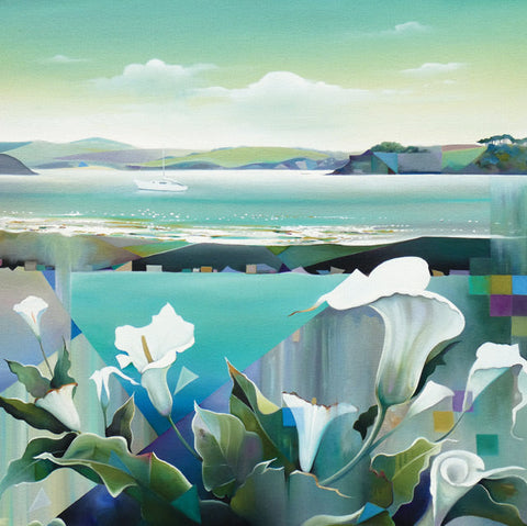 Cyndi Speer, Beautiful Place, Blank Art Card