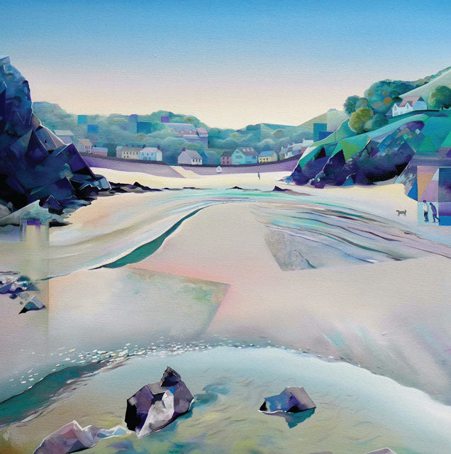Cyndi Speer, Hazy Days, Fine Art Greeting Card