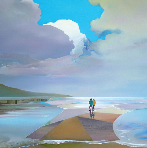 A fine art greeting card by painter Cyndi Speer