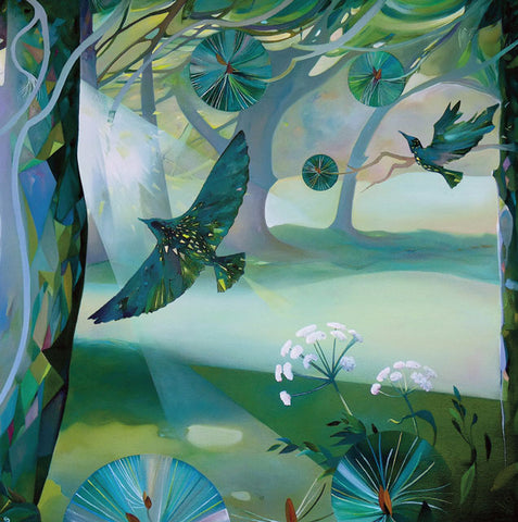 A fine art greeting card by painter Cyndi Speer