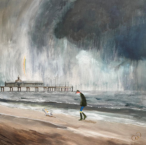 Chris Williamson, The Rainbow, Fine Art Greeting Card