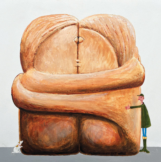 A fine art greeting card by painter Chris Williamson
