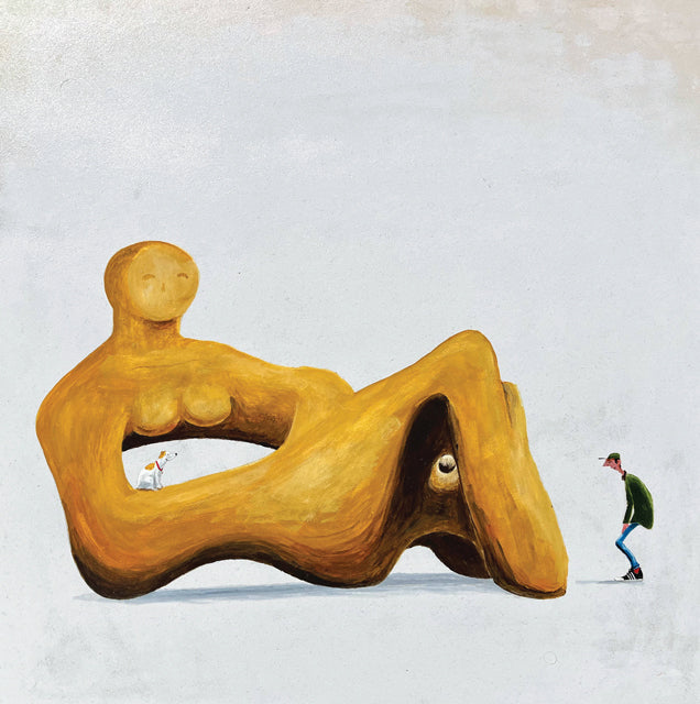 A fine art greeting card by painter Chris Williamson