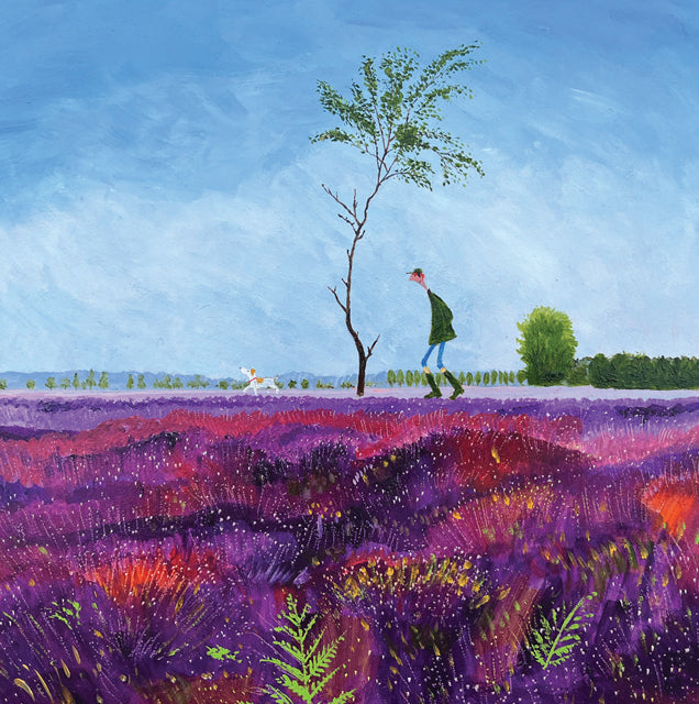 A fine art greeting card by painter Chris Williamson