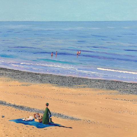 Chris Williamson, A Quiet Spot for A Picnic,Blank Art Card