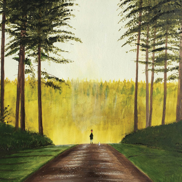 Chris Williamson, The Forest Walk, Blank Art Card