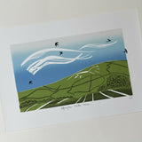 Uffington White Horse Giclee Print