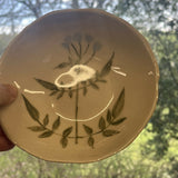 Wildflower Bowl - Ceramic pottery hand built bowl