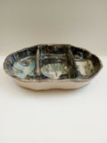 Midnight Garden - Divided Ceramic Dish 1