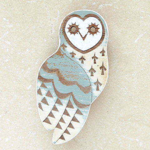 Shark_Alley_Duck_Egg_Owl_Brooch_3_massive