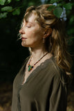 Daybreak Gemstone Necklace - Russet